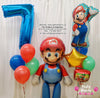 Super Mario Birthday Airwalker Balloon Bouquet Set #347