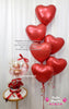 Sweet Eternity ~ Valentine's Day 2026 Fresh Roses & Balloons Set #V24