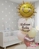 Our Little Sunshine ~ Welcome Baby Bespoke Bubble Balloon Bouquet #712