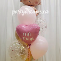Baby's First 100 Days! ~ Baby Balloon Bouquet #194