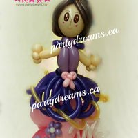 Balloon Sculpture - Little Birthday Princess (Medium) #BP33