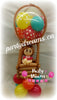 Balloon Sculpture - Hot Air Balloon Girl (Medium) #BP34
