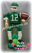 Balloon Sculpture - Birthday Football Player (Medium) #BP90