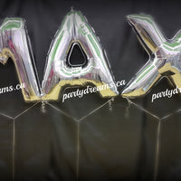 Jumbo Letter Birthday Balloon Bouquet - 3 Letters Set #JNB84