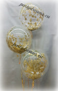 Confetti Bubble Balloon Bouquet #BU05