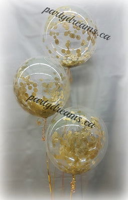 Confetti Bubble Balloon Bouquet #BU05