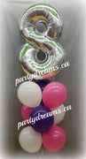 Birthday Number Balloon Bouquet #JNB82