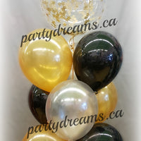 Stars Confetti Bubble Balloon Bouquet #BU10