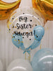 Love You To The Moon And Back ~ Baby Shower Bespoke Bubble Balloon Bouquet Set #23