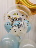 Love You To The Moon And Back ~ Baby Shower Bespoke Bubble Balloon Bouquet Set #23