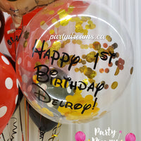 Deluxe Mickey Mouse Jumbo Number Birthday Balloon Bouquet #36