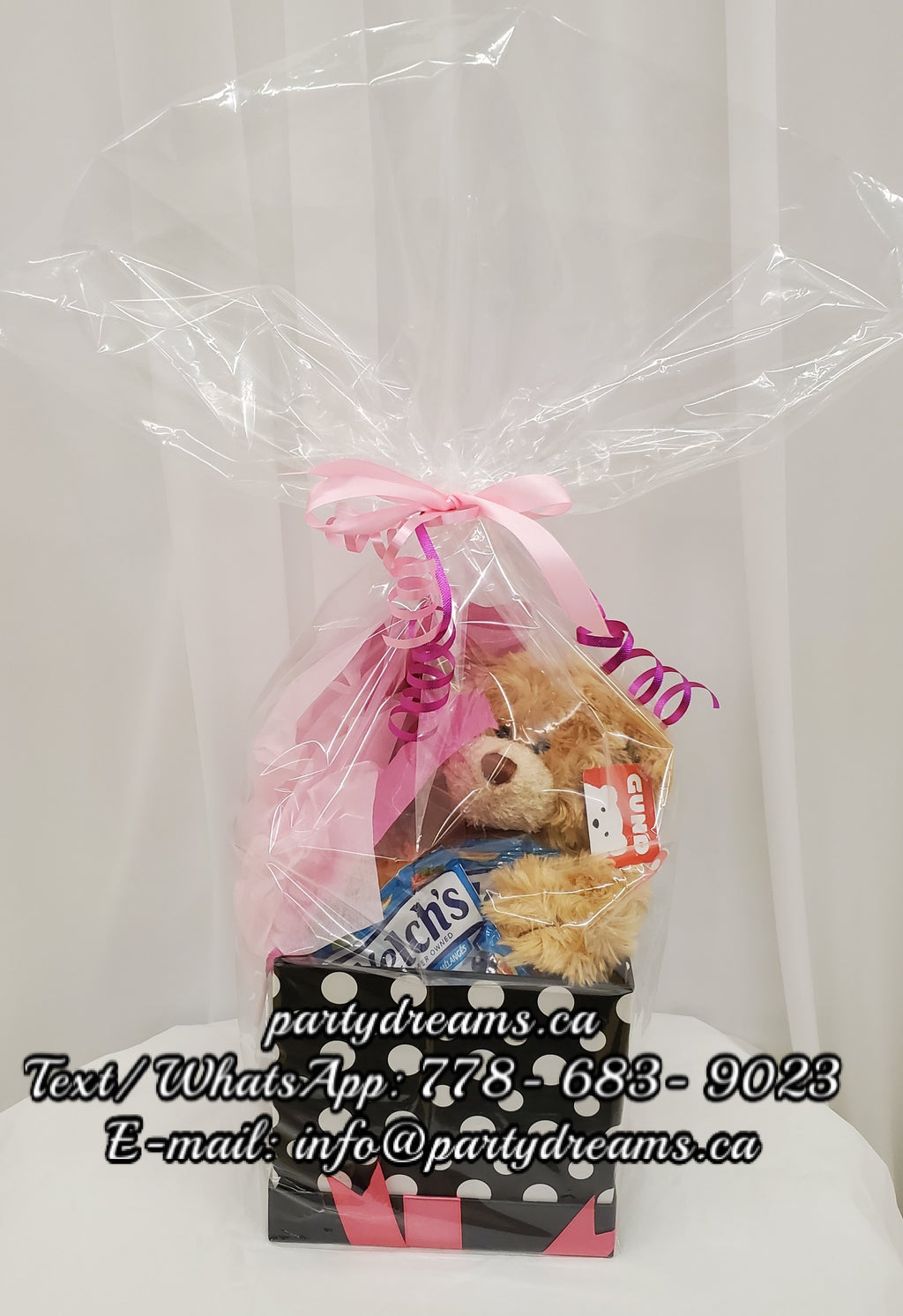 Gund Bear Gift Box - Light Brown