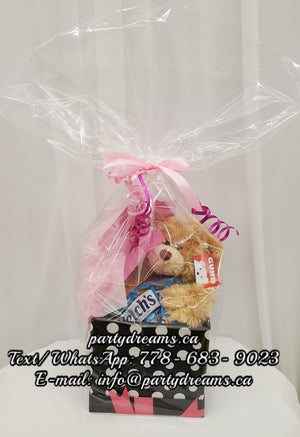 Gund Bear Gift Box - Light Brown