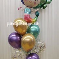 Mermaid Birthday Balloon Bouquet #92
