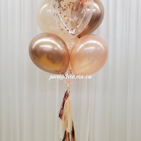 Personalized Birthday Round Balloon Bouquet #91