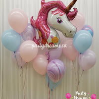 Unicorn Birthday Balloon Bouquet Set #69