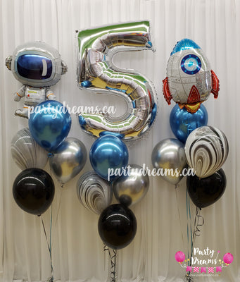 Out of this World ~ Birthday Balloon Bouquet Set #86