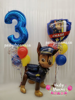 Paw Patrol Airwalker Birthday Balloon Bouquet Set #153