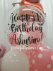 Peppa Pig Lover - Airwalker & Bespoke Bubble Birthday Balloon Bouquet Set #39