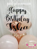 Sweetest Blush ~ Bespoke Bubble Balloon Bouquet #125