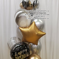 Fantastic Birthday! ~ Bespoke Bubble Balloon Bouquet #161