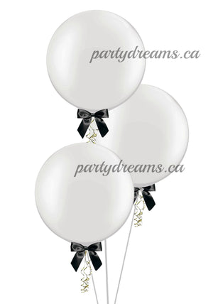 3 - 24" Round Balloon Bouquet