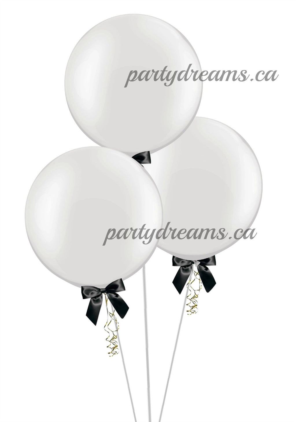3 -  24" Round Balloon Bouquet - Arrangement #2