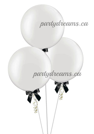 3 -  24" Round Balloon Bouquet - Arrangement #2