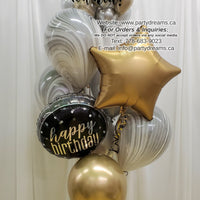 Fantastic Birthday! ~ Bespoke Bubble Balloon Bouquet #161
