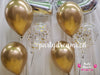 Silver Jumbo Number & Confetti Balloon Bouquet Set #JC03