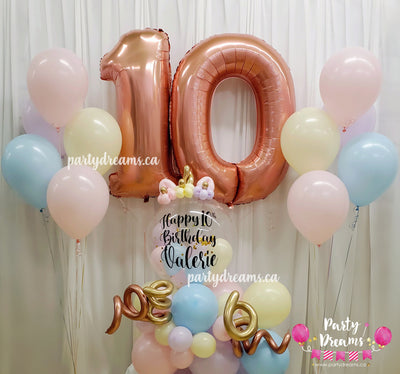 Unicorn Dream ~ Custom Birthday Balloon Bouquet Set #182
