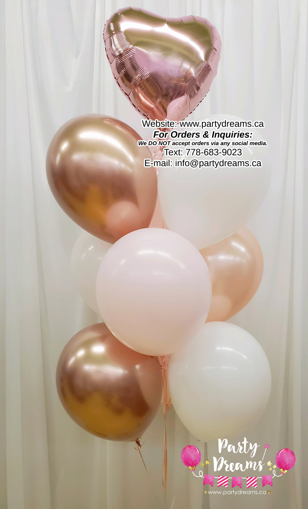 Sweet Thoughts ~ Love You Balloon Bouquet #322