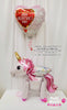 Lovely Unicorn ~ Valentine's Day Balloon Set #327