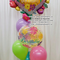 Birthday Garden~ Birthday Balloon Bouquet #333