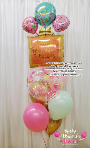 Stay Fabulous ~ Birthday Balloon Bouquet #335