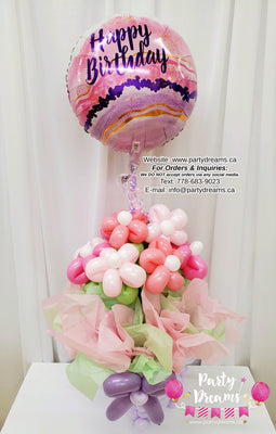 Flower Arrangement with Vase (Small) #FL05
