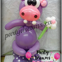 Balloon Animal - Hippo Girl (Small) #AM5