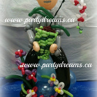 Balloon Sculpture - Orchid Lover (Medium) #BP20
