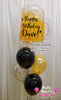 Beer Mug Cheers! ~ Bespoke Vinyl Message Birthday Balloon Bouquet #GBB85