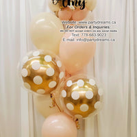 Simply Blush ~ Bespoke Bubble Balloon Bouquet #235
