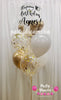 Pearly Dream ~ Bespoke Bubble Balloon Bouquet #197