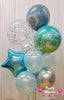 Wondrous Wishes ~ Bespoke Ombre Orbz Birthday Balloon Bouquet Set #124