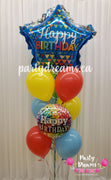 Birthday Balloon Bouquet #GBB04