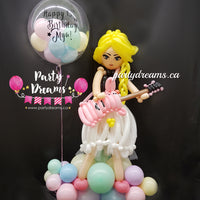 Balloon Sculpture -  Rockstar Girl (Medium) #BP80