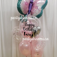 Beautiful Butterfly ~ Bespoke Bubble Balloon Bouquet #155