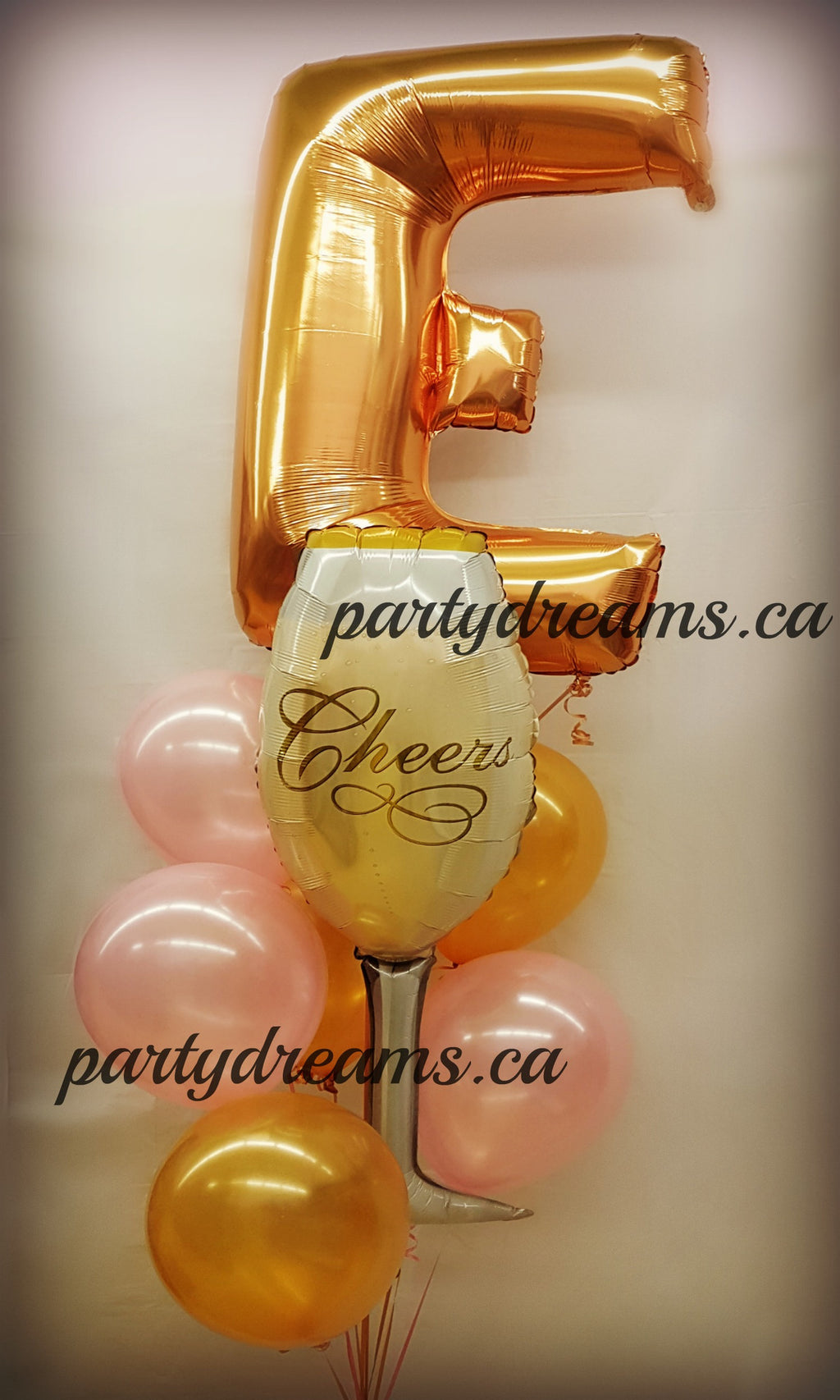 Jumbo Letter Balloon Bouquet #EB3