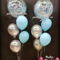 Confetti Bubble Balloon Bouquet Set #C2