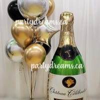 It's Time to Celebrate! ~ Bespoke Bubble Balloon Bouquet #180