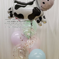 Lovely Cow ~ Birthday Balloon Bouquet #243