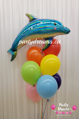 Dolphin Party! ~ Birthday Balloon Bouquet #85